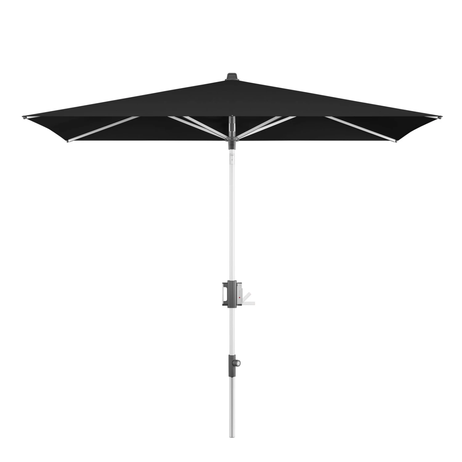 KNIRPS Kurbelschirm 'Apoll', Schwarz, Ca. 260 X 165 Cm – Bild 2