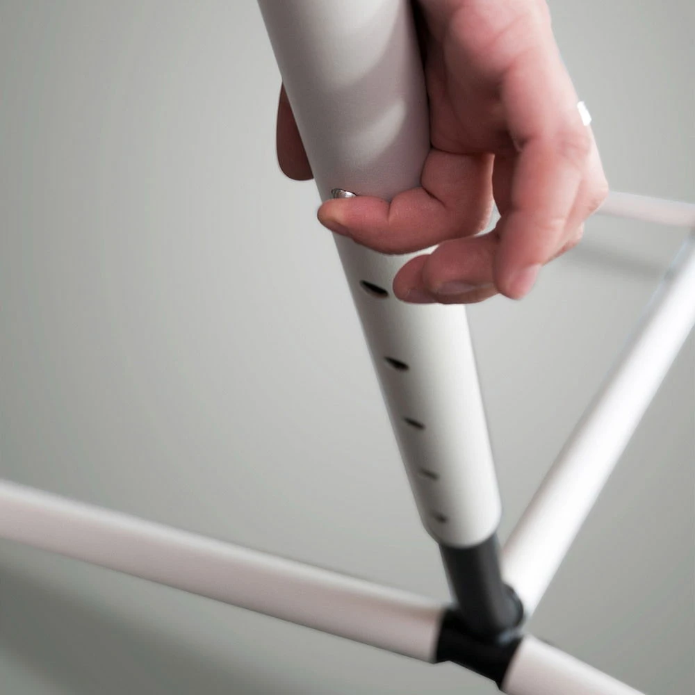 LA SIESTA Doppel-Hängemattengestell Nautico Grau, Stahl Pulverbeschichtet – Bild 4