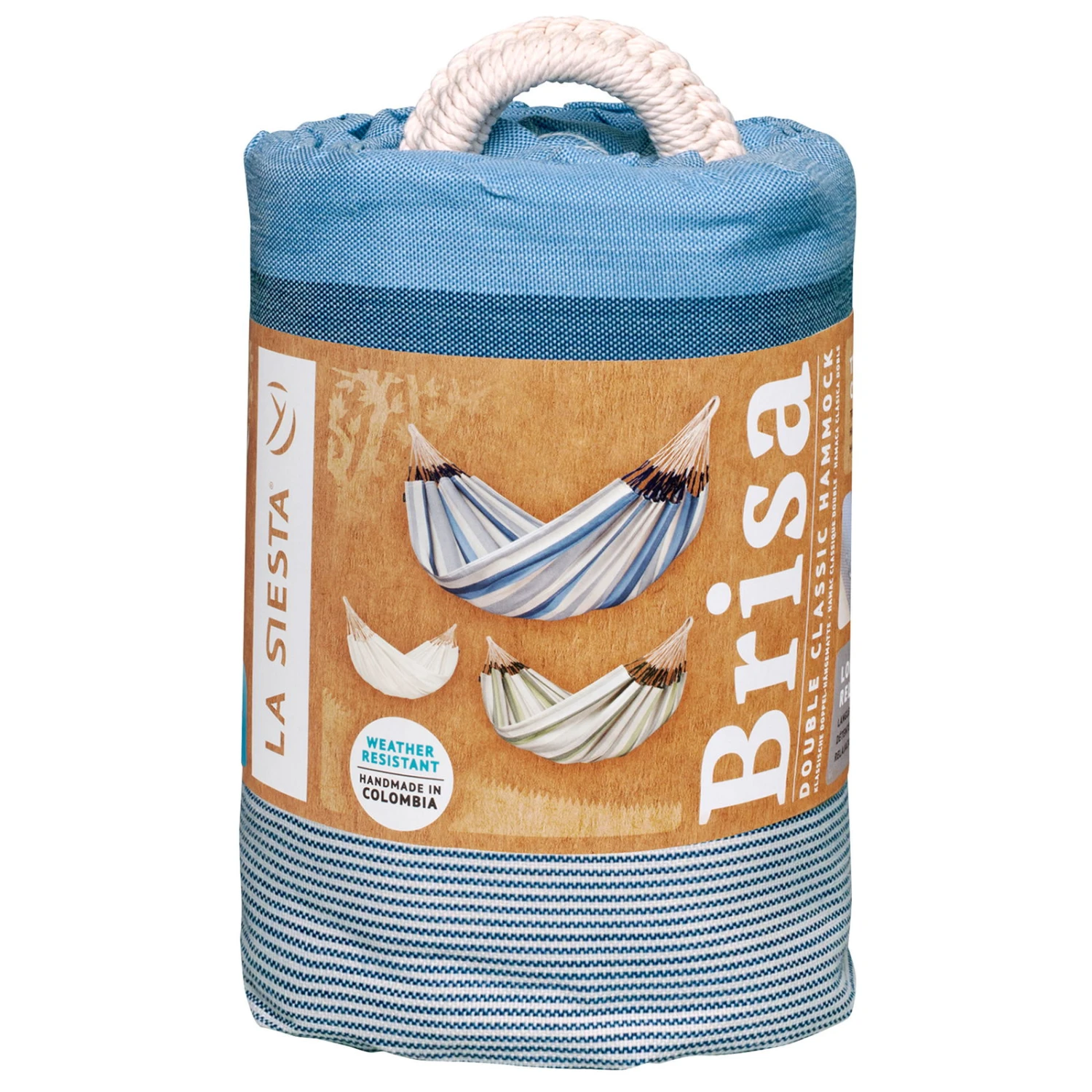 LA SIESTA Doppel-Hängematte 'Brisa', Sea Salt – Bild 2