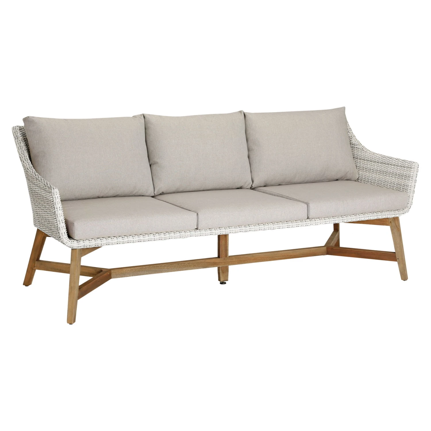 Best Lounge-Couch "Paterna" 3-Sitzer, Mit Auflage