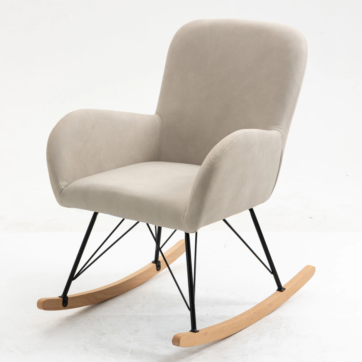 SEBA Schaukelstuhl 'Nina', Grau, Ca. 95 X 63 X 69 Cm – Bild 8