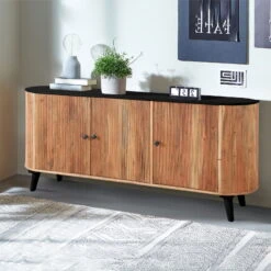 BRONX Kommode, Akazie, Ca. 175 X 40 X 75 Cm