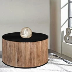 BRONX Couchtisch, Akazie, Ca. 85 X 85 X 45 Cm