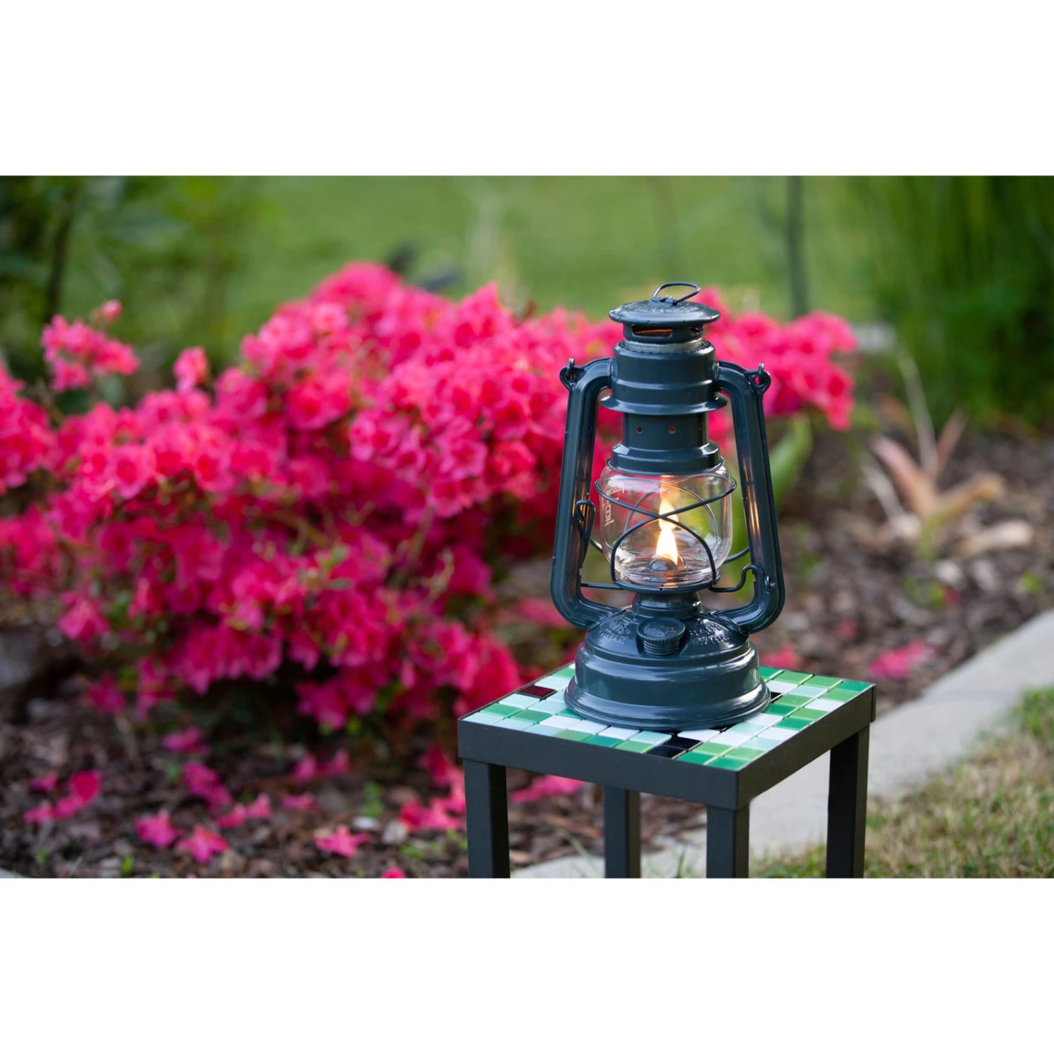 Feuerhand Sturmlaterne 'Baby Special 267', Grau, 26,5 X 13,5 X 15 Cm – Bild 3