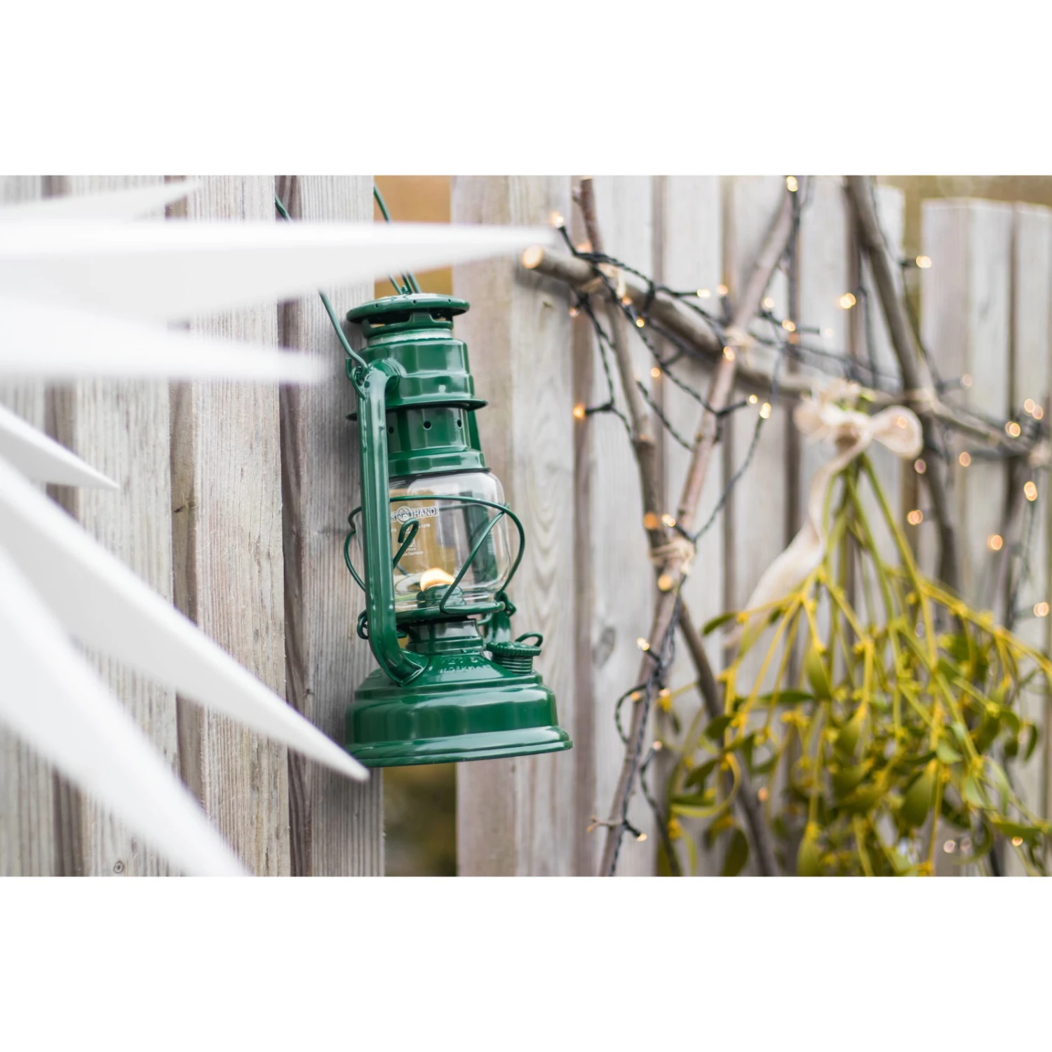 Feuerhand Sturmlaterne 'Baby Special 276', Moosgrün, 26,5 X 13,5 X 15 Cm – Bild 4