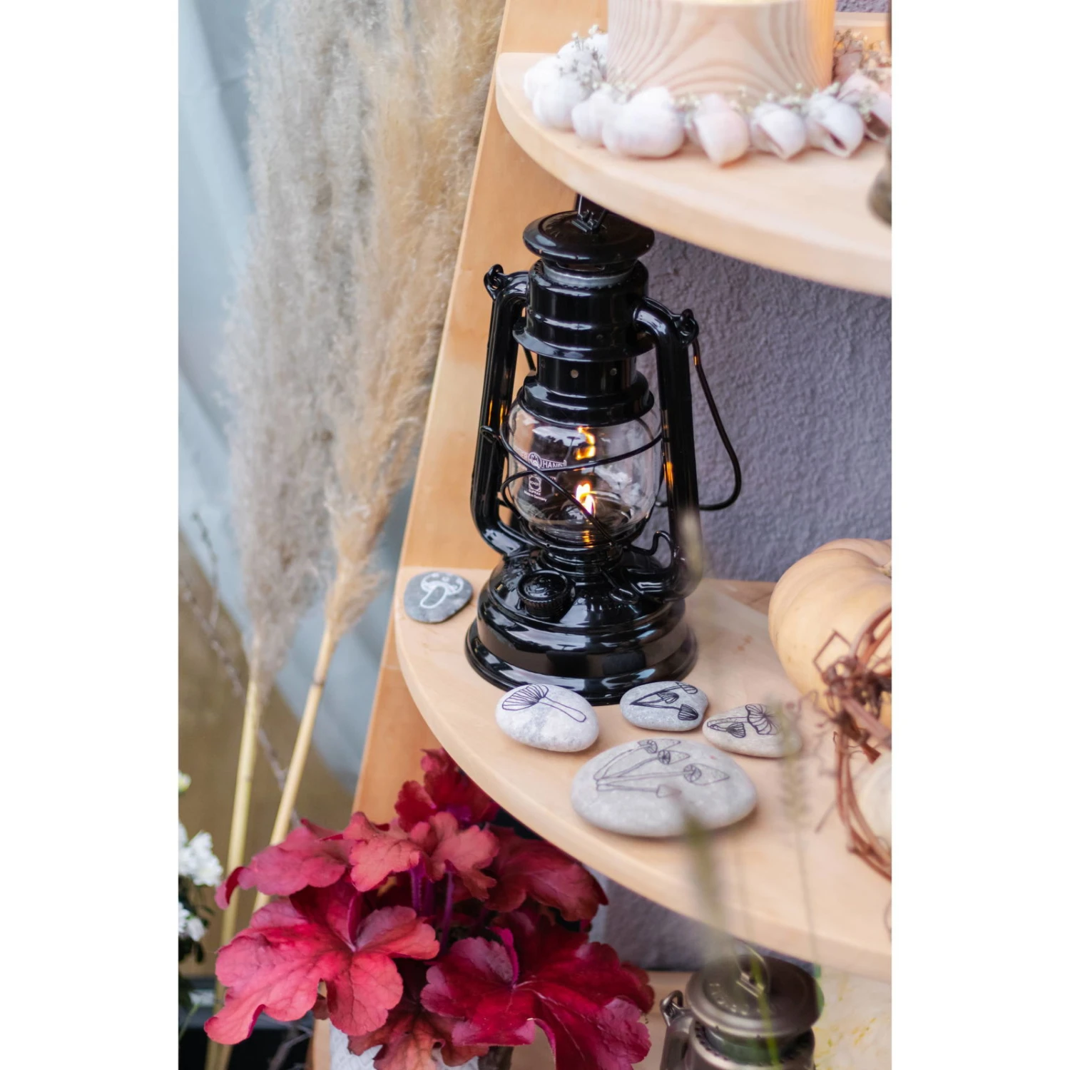 Feuerhand Sturmlaterne 'Baby Special 276', Tiefschwarz, 26,5 X 13,5 X 15 Cm – Bild 4