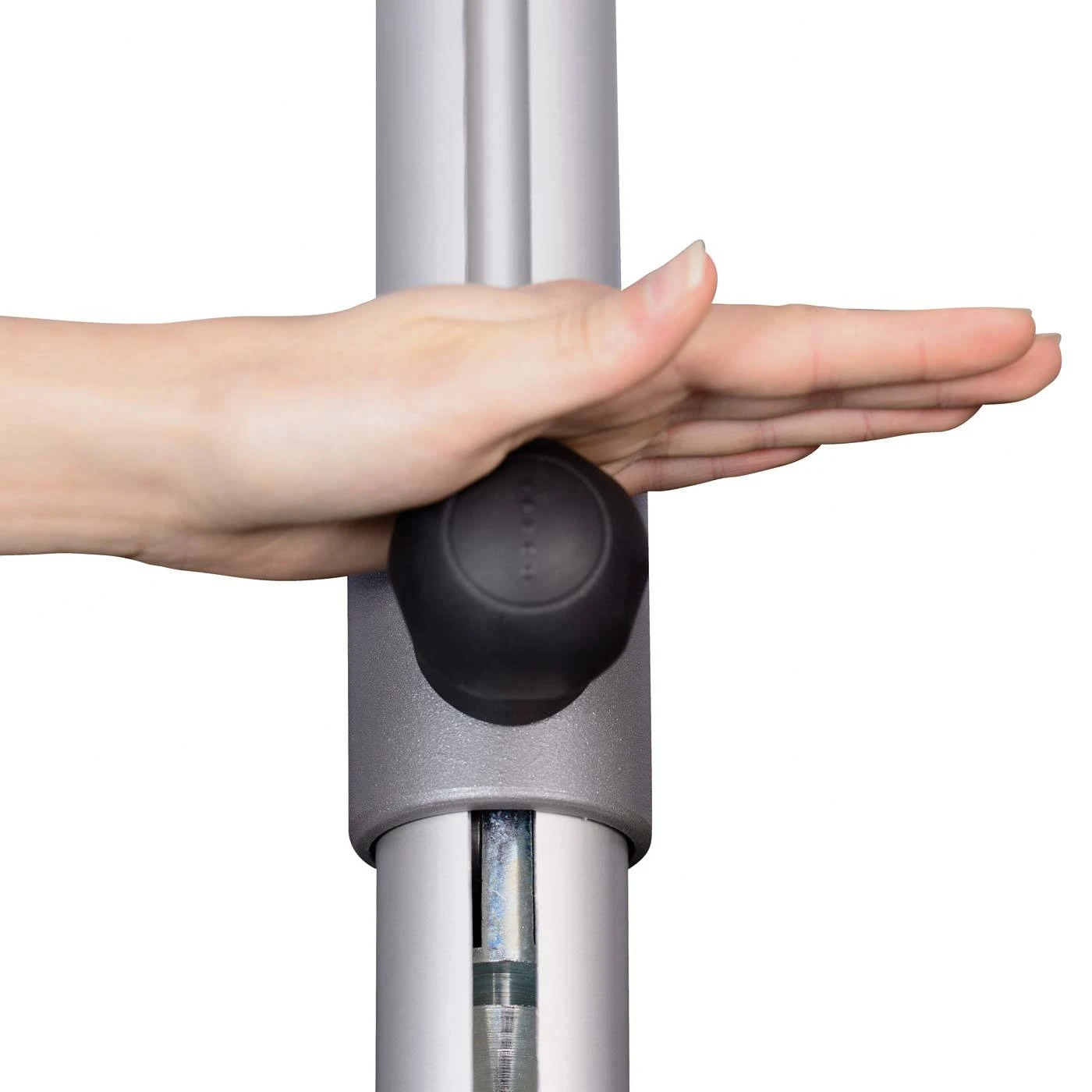 Doppler Sonnenschirm 'Alu-Expert Teleskop', Teleskop-Automatik, Ø 400 Cm – Bild 2