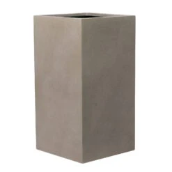 Pflanztrog, Sepia, L 31 X B 31 X H 65 Cm